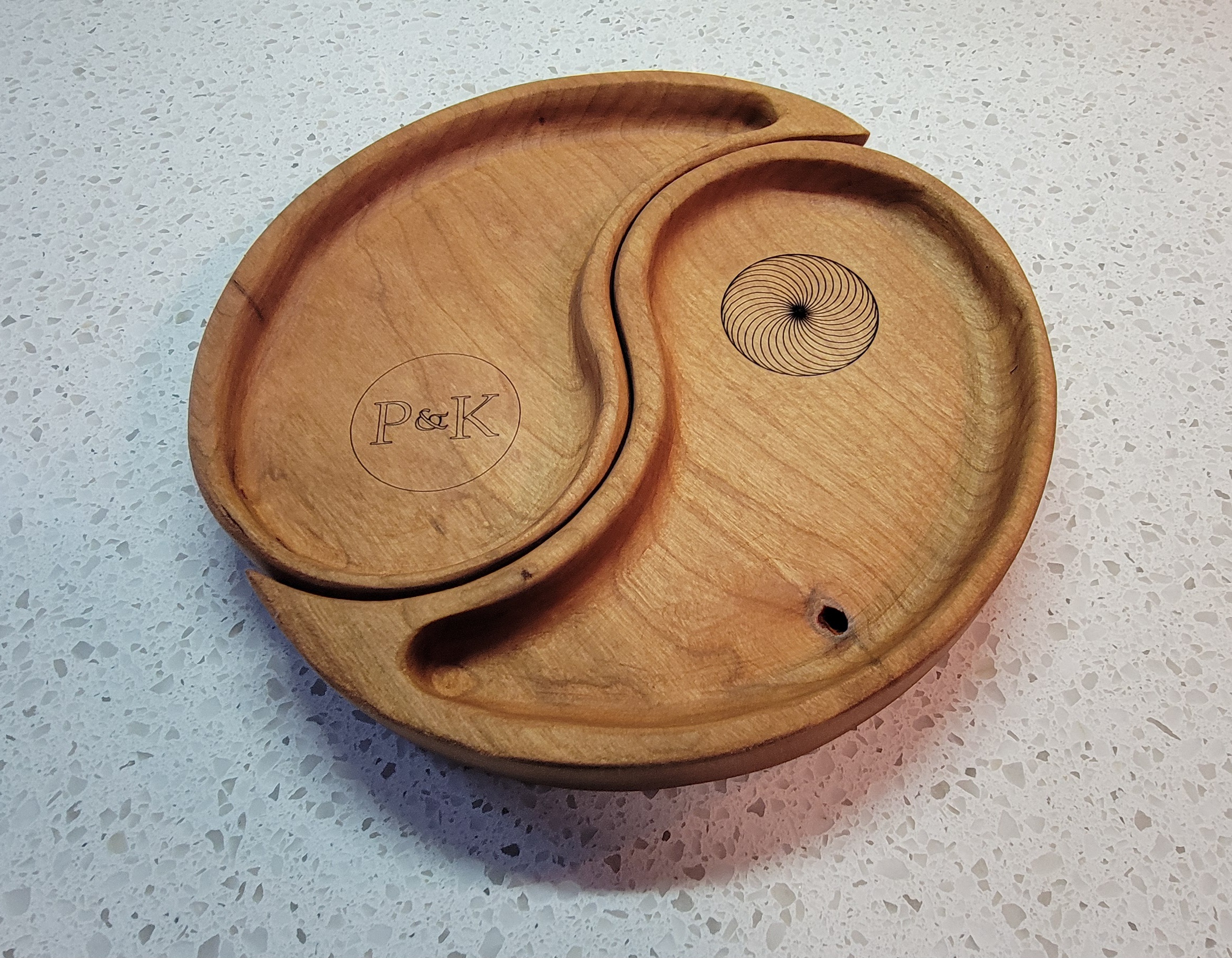 Yin Yang Platter Pair - Image 5